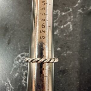 Pandora Sterling Silver Twist Ring. Used, good condition.